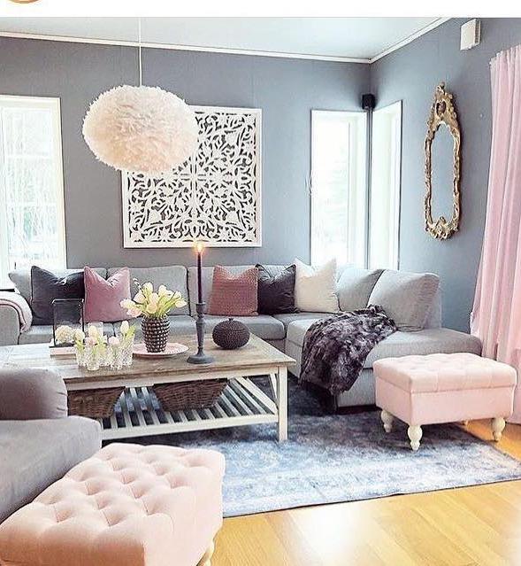 Scandinavian ideas; grey living room; cozy living room decors; modern living room. #Scandinavian #livingroom #livingroomdecors